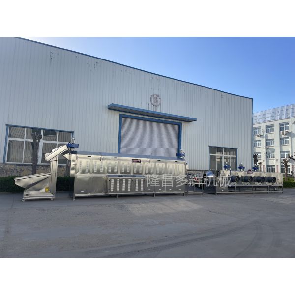 Fully Automatic Intelligent Temperature Barley Wheat Rice Corn Grain Roasting Machine Food Processing Line