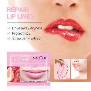 Buy cheap Collagen Crystal Pink Lip Care Gel Masks For Moisturizing Anti Wrinkle Firms Hydrates Lips product