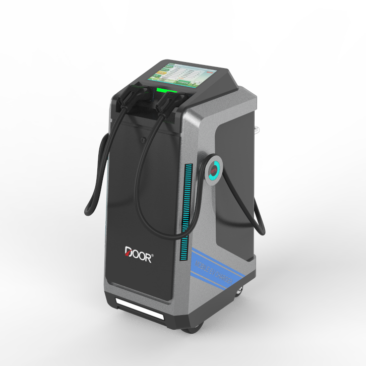 80KW Mobile Electric Vehicle Charging CCS1 / CCS2 Mobile DC Fast Charger