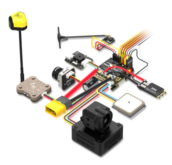 SpeedyBee F405 WING MINI Fixed Wing Flight Controller 2-6S LiPo For RC Model Airplane Drone
