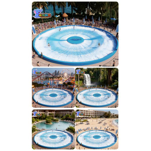 Commercial Surf Wave Simulator 360° Flowrider Machine 460kw
