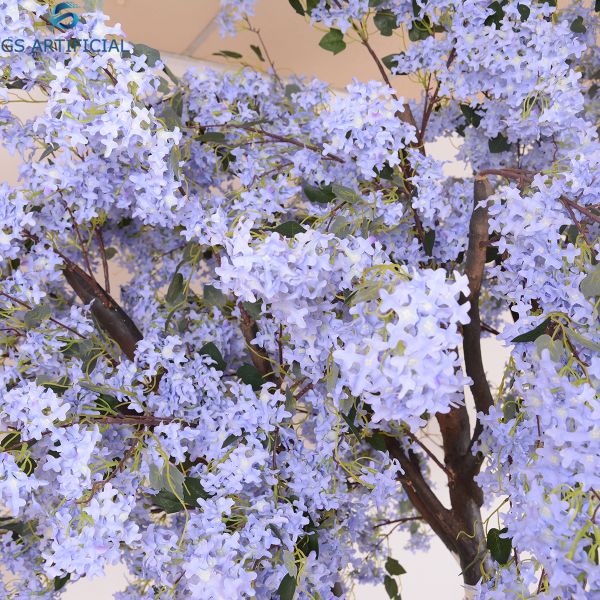 Mini Artificial Cherry Blossom Tree For Government Project / Fake Blossom Branches