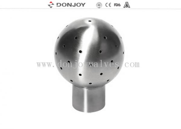 Quality Fixed 360 Degree Tank Spray Balls for Cleaning , Stainless Steel 304 Pin Connection Clean Head for sale