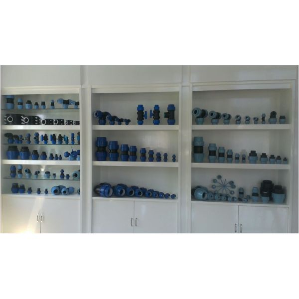 Plastic PP Pipe and Fittings PP PE Compression Fittings 1/2" 4" Inch Pipe Fittings