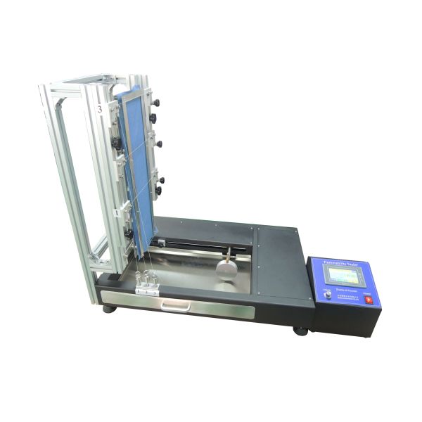 ISO 6941 Flammability Testing Equipment 6941 Flammability Tester Burning Flame Height 0~60mm adjustable