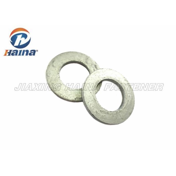 Hot Dip Galvanized Flat Washers M30 Gr.4.8 With 55.26 - 56mm Outer Diameter