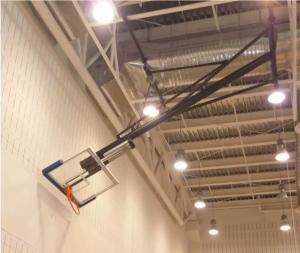 China Aluminum Indoor Electric Basketball Hoop Ceiling Mounted on sale