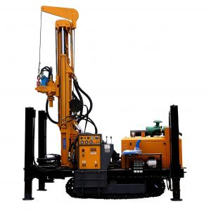 Buy cheap Water Borehole Well Drilling Machine, Hydraulic 300m portable drilling rig for water well product