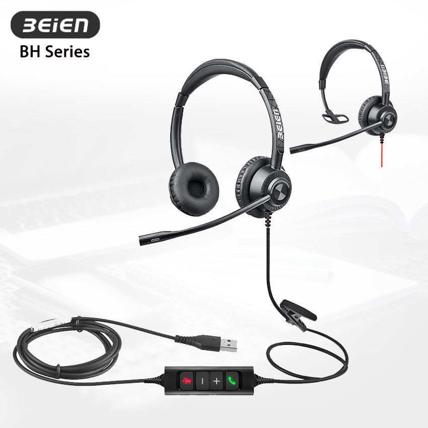 B Series Good Cheap Computer Headset With Mic
