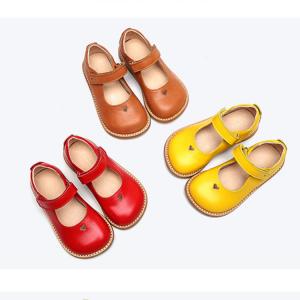 Buy cheap Soft Kids Shoes Baby Girl Sandals Leather Cute Sandals Yellow Mary Jane Shoes product