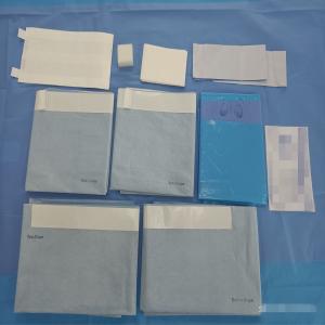 China Latex free Disposable Sterile Surgical Universal Drape Pack without surgical gown on sale