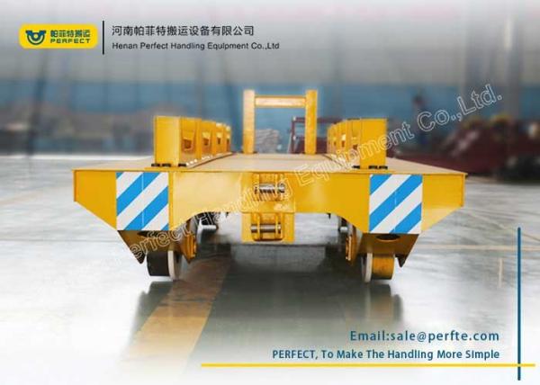 Quality Metallurgy Interbay Rail Transfer Cart Towed Heavy Duty Handling Equipment for sale