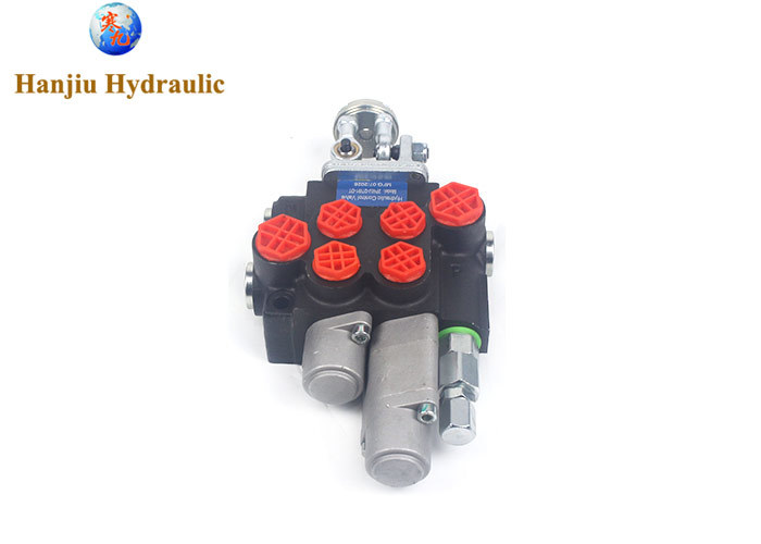 Hydraulic directional control valve joystick valve 2P40 for backhoe loader and mounted loaders with floating function