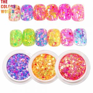 China Hexagon Eye Chunky Glitter For Makeup Anti Acid Chemical Resistant on sale