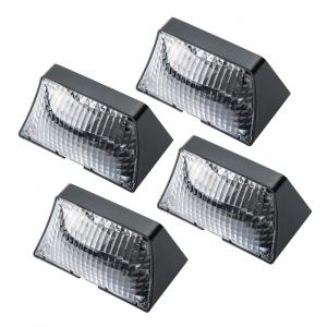 China Garden Solar Fence Light Ultra Bright LED ABS Body IP65 Long Work Life on sale