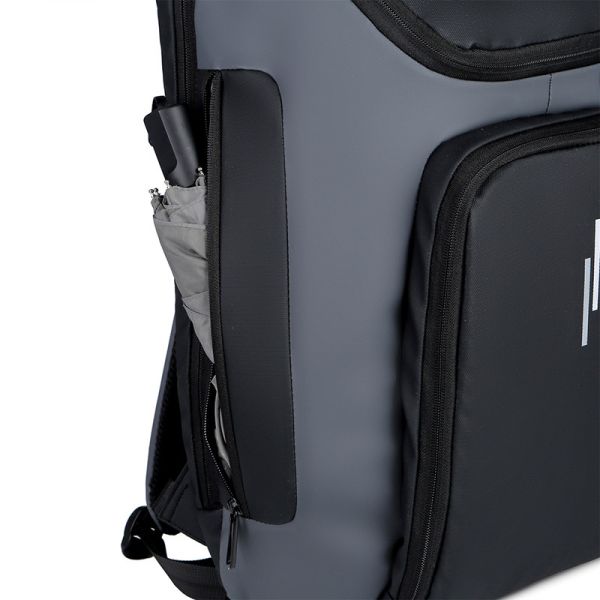 No Logo Ready Goods Black Laptop Backpack Complicate And Luxury Backpack
