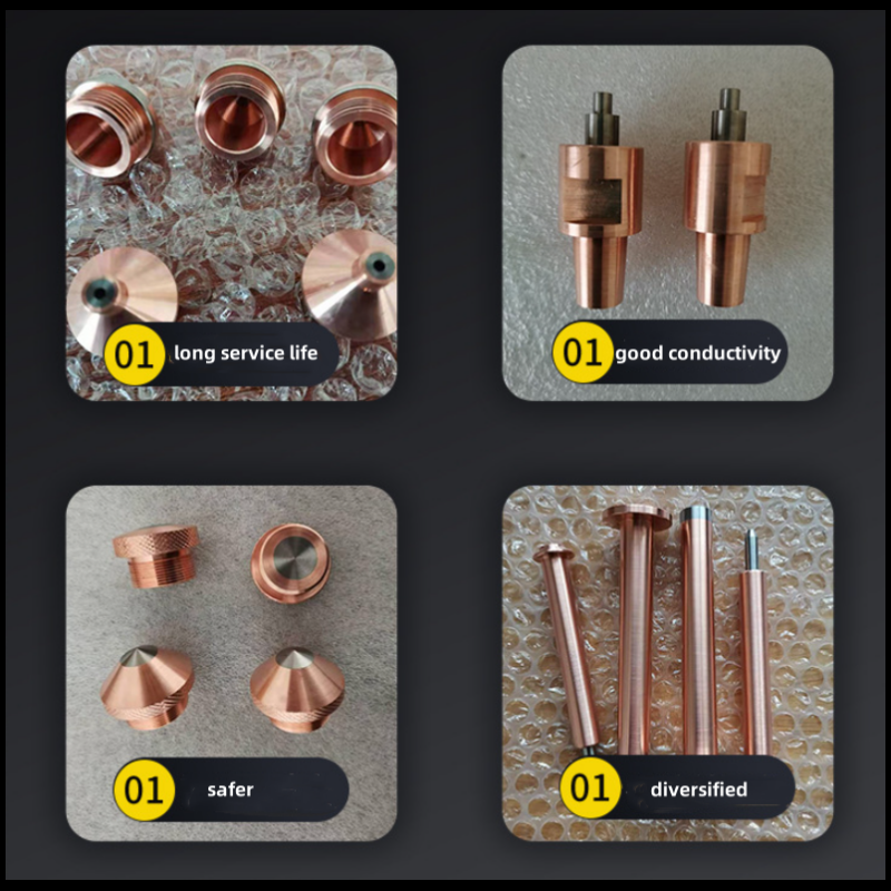 Resistance Spot Welding Electrode with Tungsten