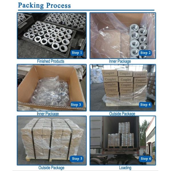 Structural Threaded Bar Connectors / Couplers Safe Operation D12MM - D50MM