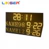 Buy cheap 16'' Digit Electronic Led Tennis Scoreboard Steel Cabinet With Player Name from wholesalers