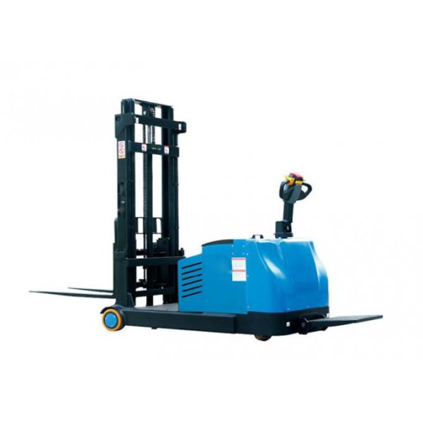 1000 Kg Max Load Capacity Pedestrian Pallet Stacker With Emergency Stop Switch