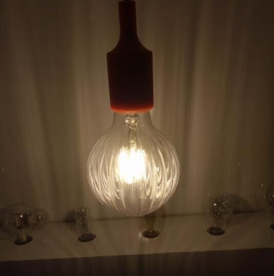 Ornamental led filament bulbs globe light filament LED 5watt decoration lighting