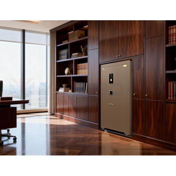 Digital Electronic Lock Commercial Safe Box Solid Steel 10mm Door Panel YB/ZY-100