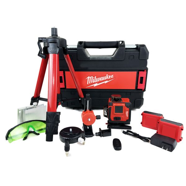 Lightweight 16 Lines Milwaukee Laser Level Rechargeable Laser Level