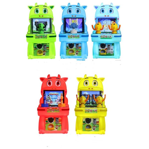 Customized Kids Indoor Game Machine W60*D57*H116cm Coin Operated Arcade Shooting Game