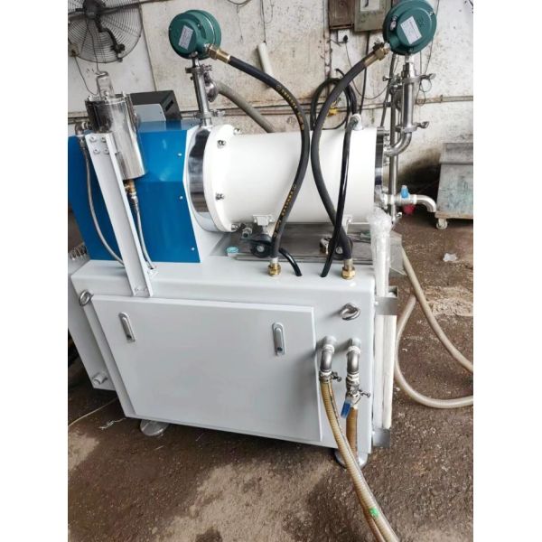 10L Capacity Horizontal Bead Mill Disc Type Sand Mill In Paint Industry