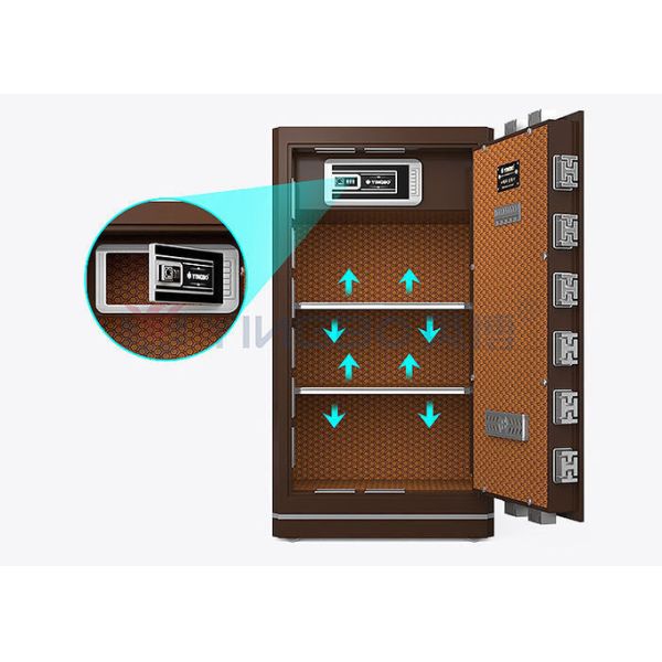 Smart Fingerprint Lock house safe box Made Of Solid Steel For Customized Protection Security YB/N6-100