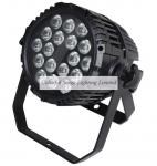 UL Listed 18x10W Outdoor RGBW Quad color Waterproof LED Par Stage Lighting