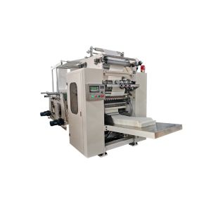 Xinyun 3HP Compressor Paper Towel Making Machine Interfolding 35kw