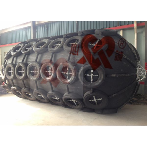 SGS Rubber Pneumatic Marine Fenders Tyres Type Completely Airtight