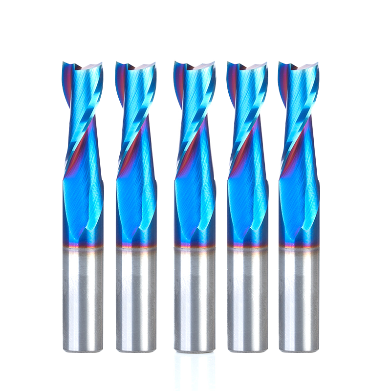 Factory Solid Carbide Milling Cutter CNC Tools up Down Cut Endmill 2 4 Flute One Flute Ballnose Spiral Router Bit for Acrylic