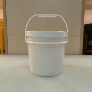 China Polypropylene Plastic Bucket 5 Gallon Pails With Lid Acids Chemical Resistance on sale