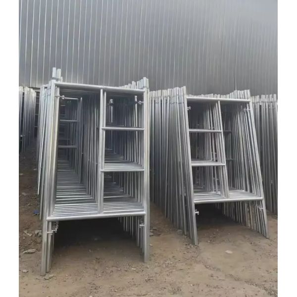 Powder Coated Steel Frame Scaffolding with Easy Assembly and Wind Load Compliance