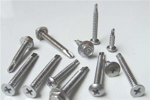 RoHS Certified OEM Screw Customized Self Drilling Hex Head Screws DIN7504