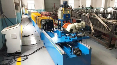 15m/Min Door Guide Roller Shutter Forming Machine For Galvanized Sheet