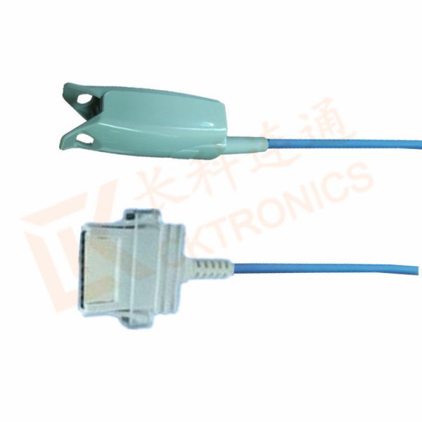 Nonin 8 Pin Spo2 Probe Sensor Reusable SpO2 Sensor Adult Finger Clip