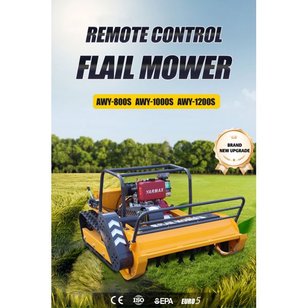 Self Propelled Remote-controlled Lawn Mower DIY High Efficiency Wear-resistant Cutter Head Long Service Life Agricultural