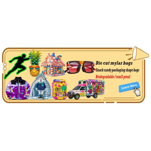 Stand Up Pouch PE AL Plastic Bag Custom Made Local UV Dumb Bright Holographic Effect Dense Self Supporting Food Grade Mylar Bag
