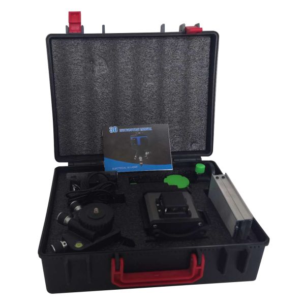 Electrical Auto 3D Laser Level 360 Degree IP54 For Measurement