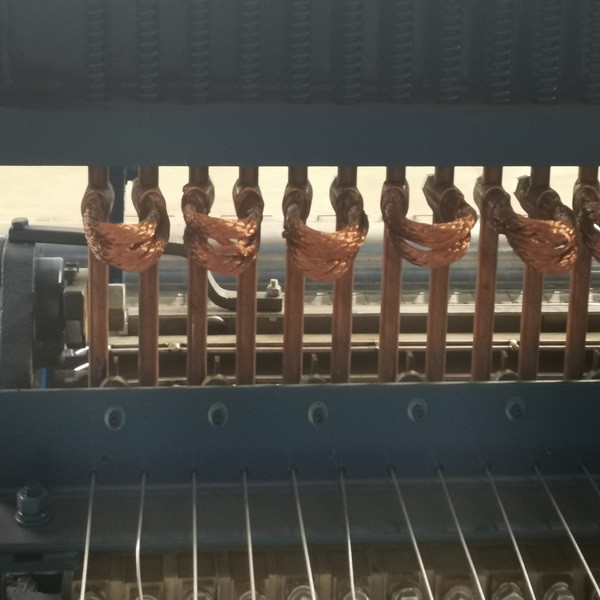 PLC Shelving GI Wire Net Making Machine Wire Dia 0.8mm Stainless Steel