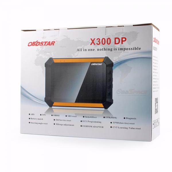 OBDSTAR X300 DP X-300DP PAD Tablet Key Programmer Full Configuration X300DP PAD