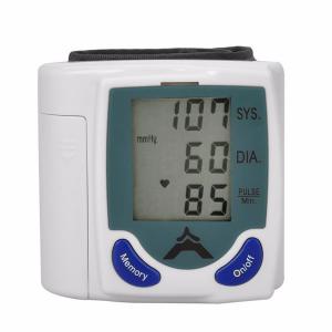 Buy cheap 2016 Home Automatic Wrist digital lcd blood pressure monitor portable Tonometer Meter product