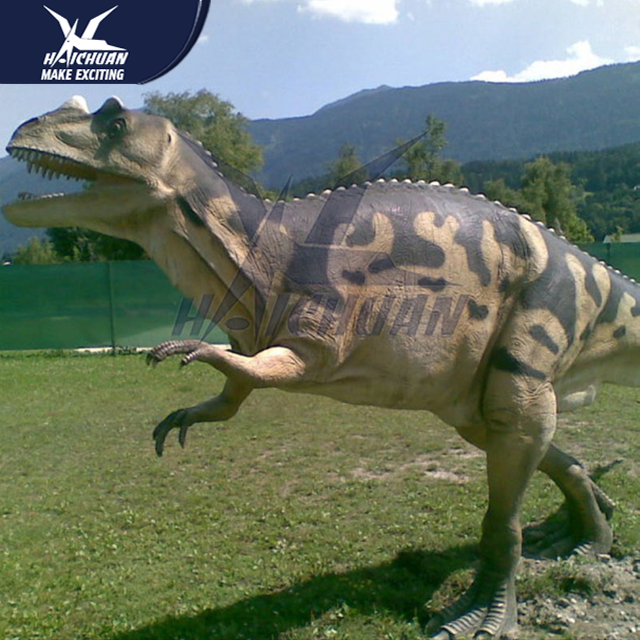 Huge Outdoor Equipment Animatronic Dinosaur Model For Children Park