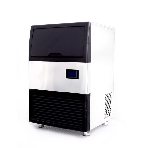 50kg Net Weight Granular Ice Maker Machine with 60kg/24Hrs Capacity and 30kg Ice Storage