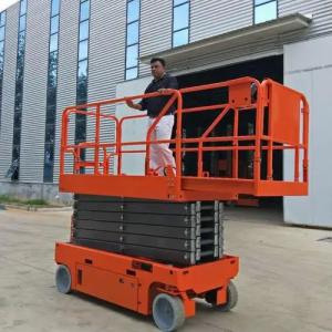 Buy cheap Self Propelled Electric Aerial Work Platform Boom Lift 13.8m Working Height product