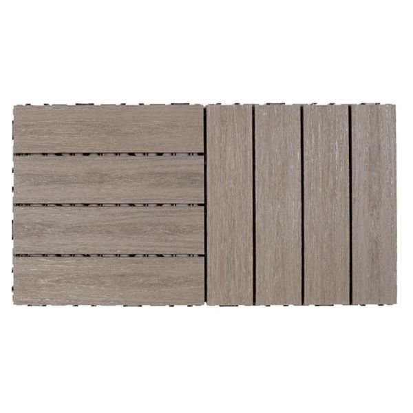 300mm*300mm Plastic Based PVC Square Pool Deck Tiles Above 18mm Thickness