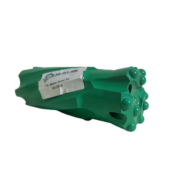 Professional Top Hammer Drill Bits Energy Saving Straightrac T38 64mm